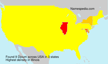 Surname Djoum in USA Surname Djoum in USA
