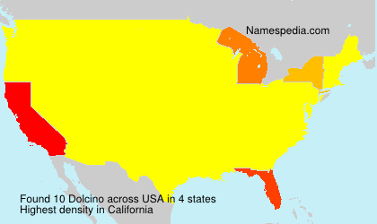 Surname Dolcino in USA