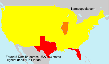 Surname Domika in USA Surname Domika in USA