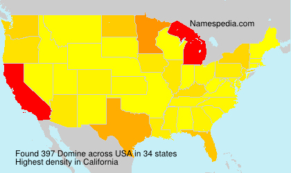 Surname Domine in USA