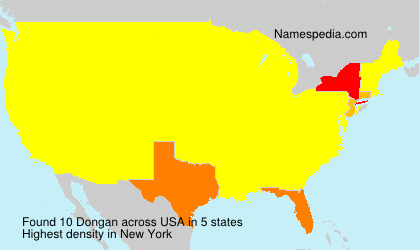 Surname Dongan in USA Surname Dongan in USA