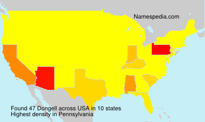 Surname Dongell in USA Surname Dongell in USA