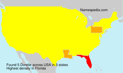 Surname Dorelie in USA