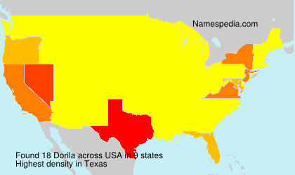 Surname Dorila in USA
