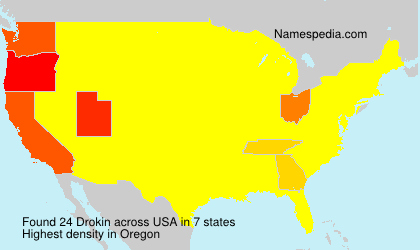 Surname Drokin in USA Surname Drokin in USA