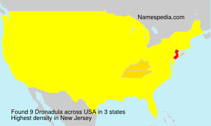 Surname Dronadula in USA