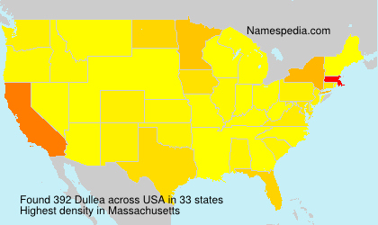 Surname Dullea in USA