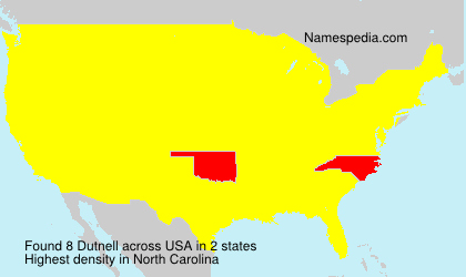 Surname Dutnell in USA Surname Dutnell in USA