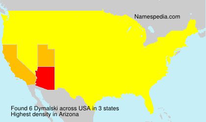 Surname Dymalski in USA