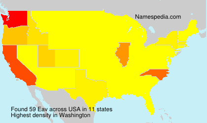 Surname Eav in USA Surname Eav in USA