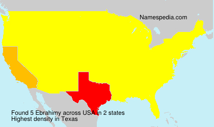 Surname Ebrahimy in USA Surname Ebrahimy in USA