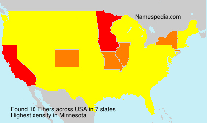 Surname Elhers in USA Surname Elhers in USA