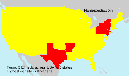 Surname Elmeda in USA