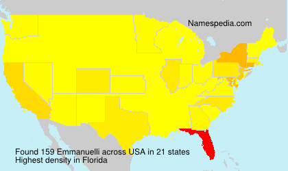 Surname Emmanuelli in USA