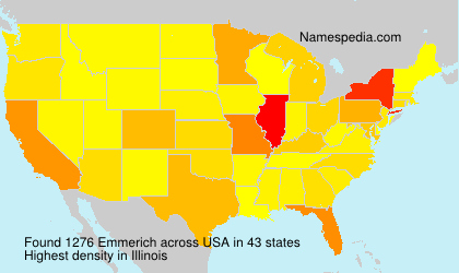 Surname Emmerich in USA