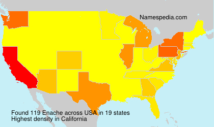Surname Enache in USA