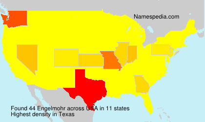 Surname Engelmohr in USA Surname Engelmohr in USA