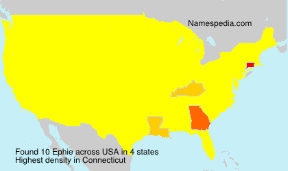 Surname Ephie in USA Surname Ephie in USA