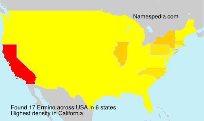 Surname Ermino in USA