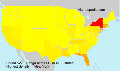 Surname Falanga in USA