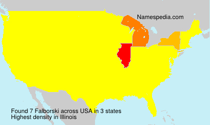 Surname Falborski in USA