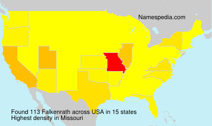 Surname Falkenrath in USA Surname Falkenrath in USA