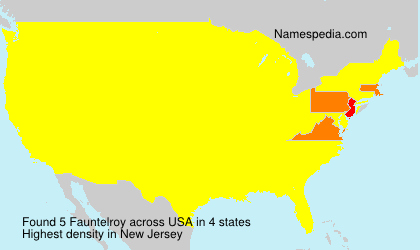 Surname Fauntelroy in USA Surname Fauntelroy in USA