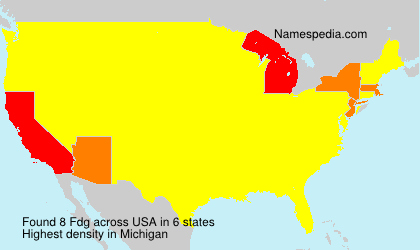 Surname Fdg in USA