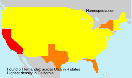 Surname Ffernandez in USA