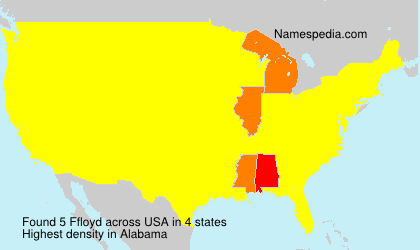 Surname Ffloyd in USA