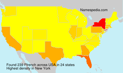 Surname Ffrench in USA