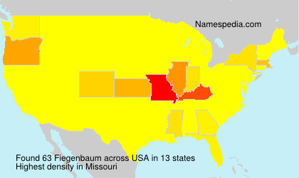 Surname Fiegenbaum in USA