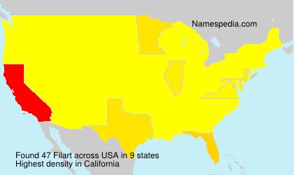 Surname Filart in USA Surname Filart in USA