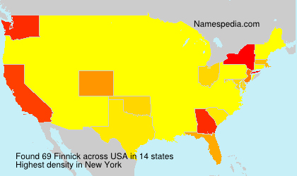 Surname Finnick in USA Surname Finnick in USA