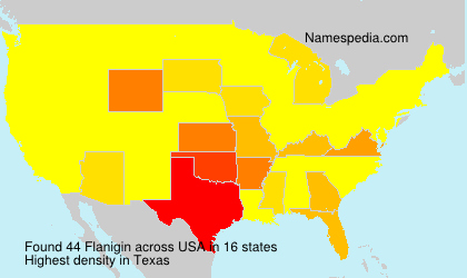 Surname Flanigin in USA Surname Flanigin in USA