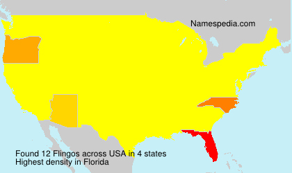 Surname Flingos in USA