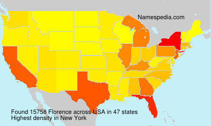 Surname Florence in USA