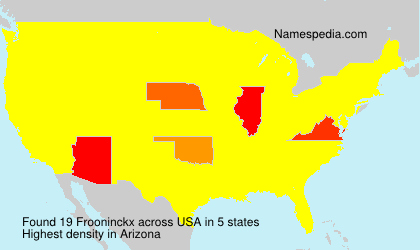 Surname Frooninckx in USA Surname Frooninckx in USA