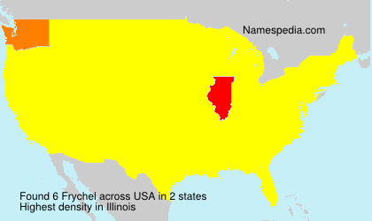 Surname Frychel in USA