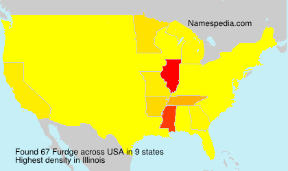 Surname Furdge in USA