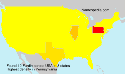 Surname Furdin in USA Surname Furdin in USA
