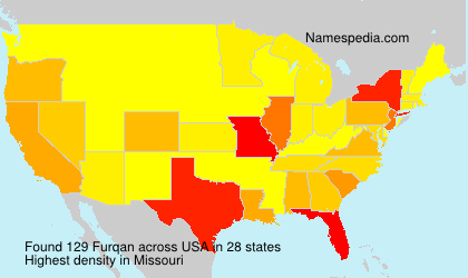Surname Furqan in USA