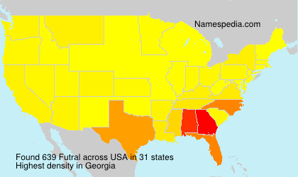 Surname Futral in USA Surname Futral in USA