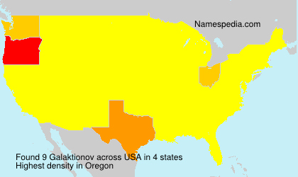 Surname Galaktionov in USA Surname Galaktionov in USA