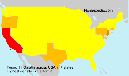 Surname Galatin in USA Surname Galatin in USA