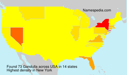 Surname Gandulla in USA Surname Gandulla in USA