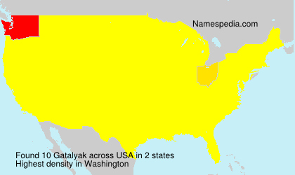 Surname Gatalyak in USA Surname Gatalyak in USA