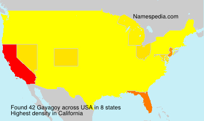 Surname Gayagoy in USA Surname Gayagoy in USA