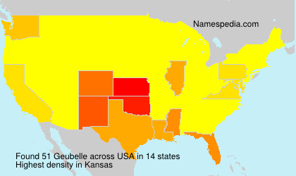 Surname Geubelle in USA Surname Geubelle in USA