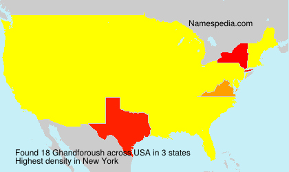 Surname Ghandforoush in USA Surname Ghandforoush in USA